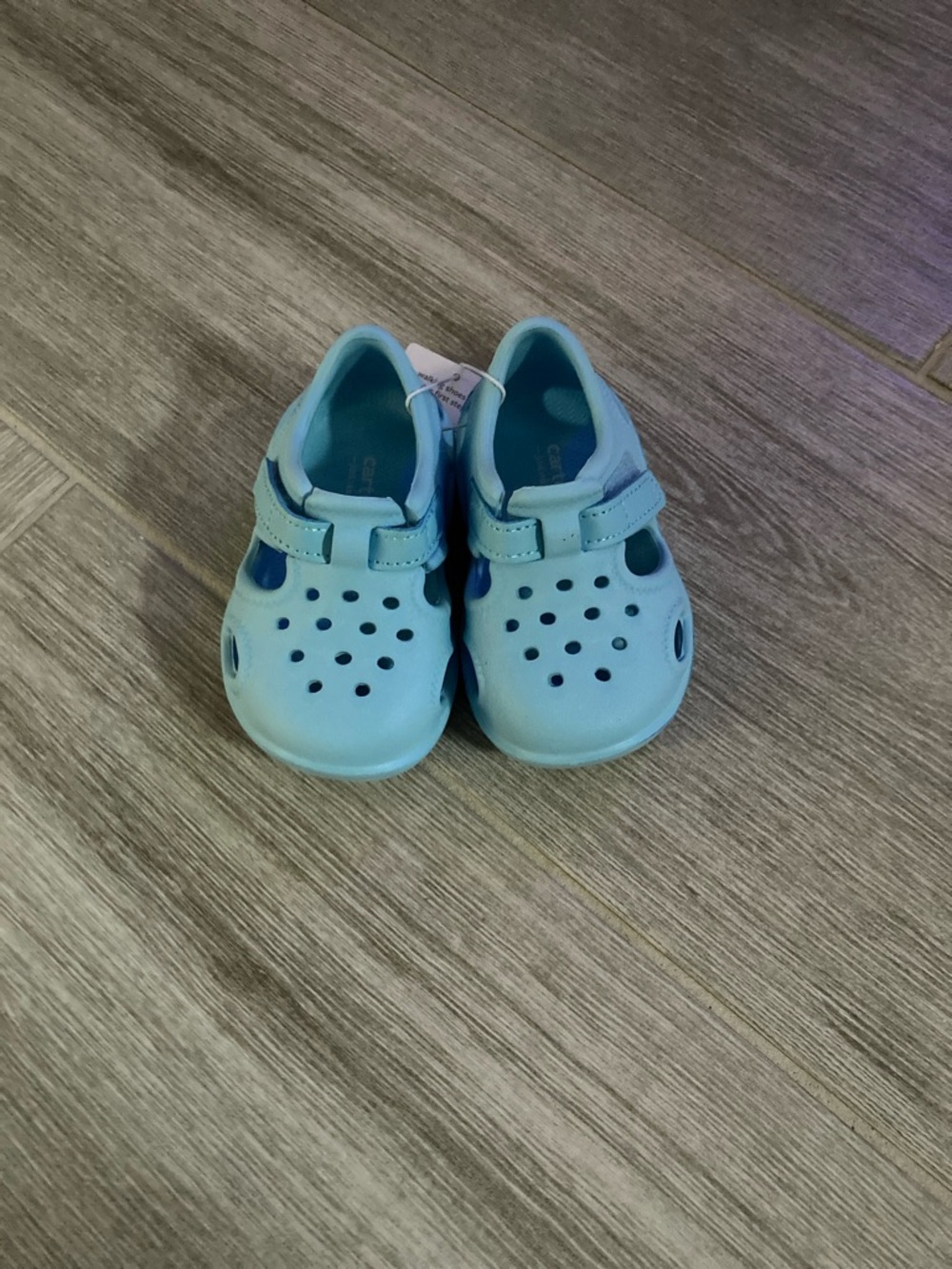 Carter’s Light Blue Kids Water-Friendly Clog with Strap Toby B